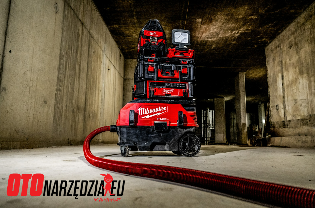 Odkurzacz sieciowo-akumulatorowy Milwaukee M18ONEF2VC34M-0 –działa zawsze i wszędzie