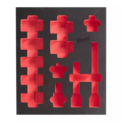 Pusta wkładka piankowa 417x536mm do nasadek 3/4" długich - do wózków narzędziowych | 4932493397