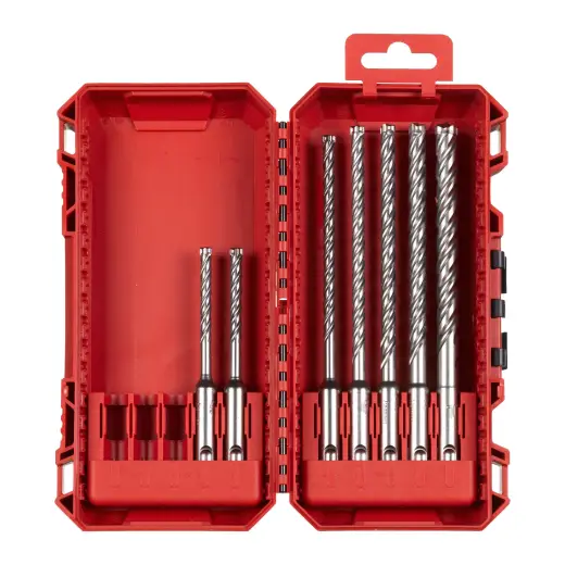 Zestaw wierteł udarowych SDS+ MX4, 4-ostrzowe Set 2 - 7 szt.