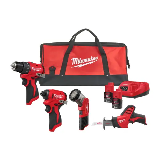 M12BLPP4A-202B M12 4-PC COMBO KIT IN2
