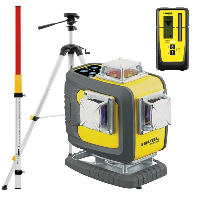 Laser płaszczyznowy, krzyżowy CL4D-B - zestaw