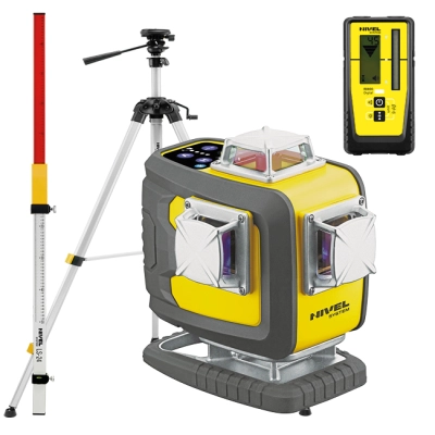 Laser płaszczyznowy, krzyżowy CL4D-P - zestaw