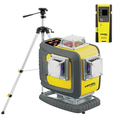 Laser płaszczyznowy, krzyżowy CL4D-R - zestaw