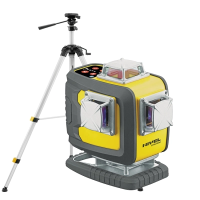 Laser płaszczyznowy, krzyżowy CL4D-R - zestaw