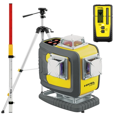 Laser płaszczyznowy, krzyżowy CL4D-R - zestaw