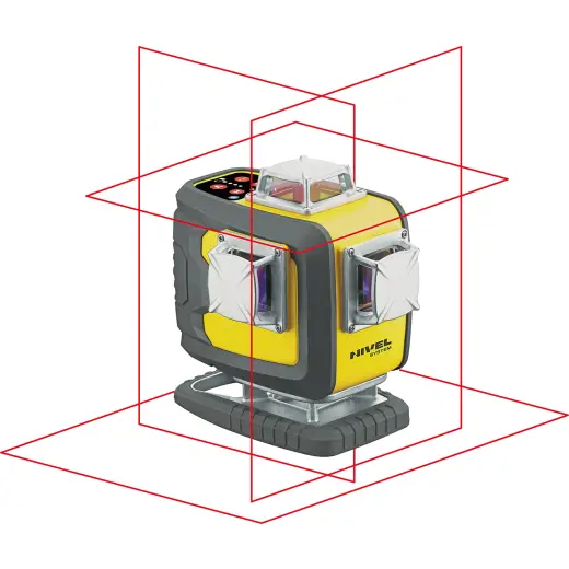 Laser płaszczyznowy, krzyżowy CL4D-R - czerwony