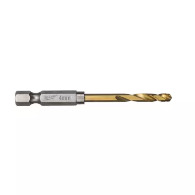 Wiertło udarowe do metalu SWave HSS - G Tin 4mm - 2szt. | 48894708