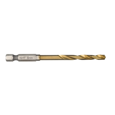 Wiertło udarowe do metalu SWave HSS - G Tin 5mm | 48894712