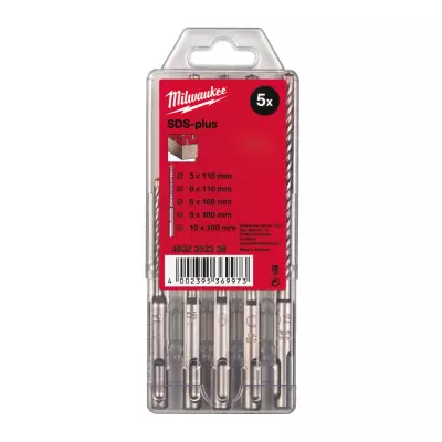 Kaseta wierteł udarowych SDS Plus Ø5,6 x 110 i Ø6/8/10 x 160 mm | 4932352338