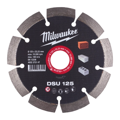 Tarcze diamentowe DSU 125 / 22.2 mm | 4932373147