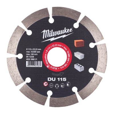 Tarcza diamentowa DU 115 x 22,2 mm | 4932399521
