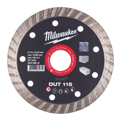 Tarcza diamentowa DUT 115 x 22,2 mm | 4932399526