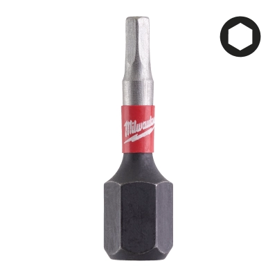 Bit udarowy Shockwave Hex2,5 25mm - 2szt. | 4932430893