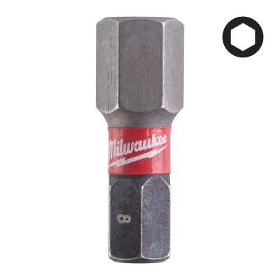 Bit udarowy Shockwave Hex8 25mm - 2szt. | 4932430898