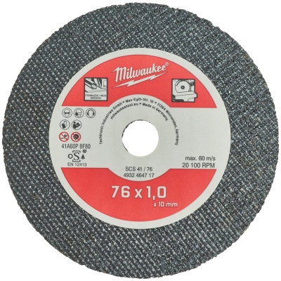 Tarcza tnąca do metalu 76 mm - 5 szt. | 4932464717