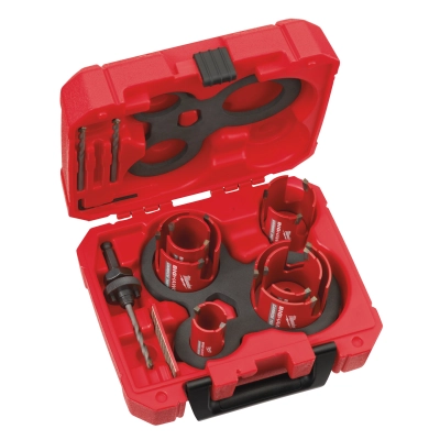 Zestaw otwornic Big Hawg Multi Material - 10 szt. | 4932464939