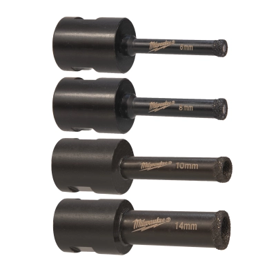 Zestaw wierteł diamentowych M14 - 4 szt. | 4932471863