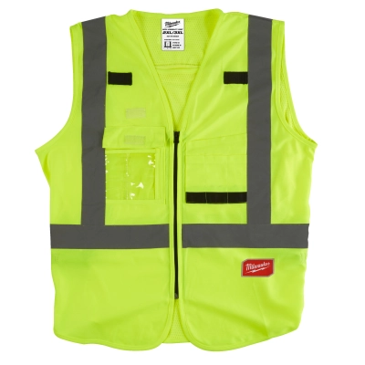 Kamizelka o intensywnej widzialności żółta - 2XL/3XL | 4932471891