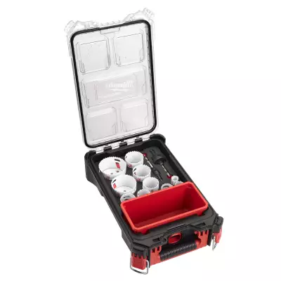 Zestaw otwornic HOLE DOZER™ w walizce PACKOUT™ (12 szt.)