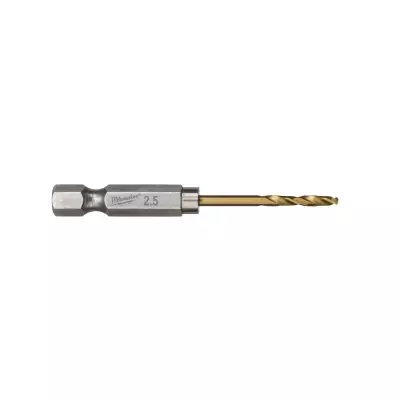 Wiertło udarowe do metalu SWave HSS - G Tin 2.5mm - 10szt. | 4932478175