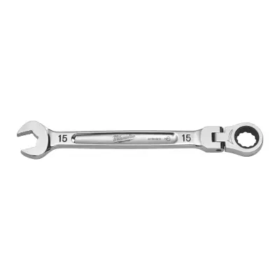 Klucz płasko - oczkowy MAXBITE z ruchomą główką grzechotki 15 mm - 1 szt. | 4932480188