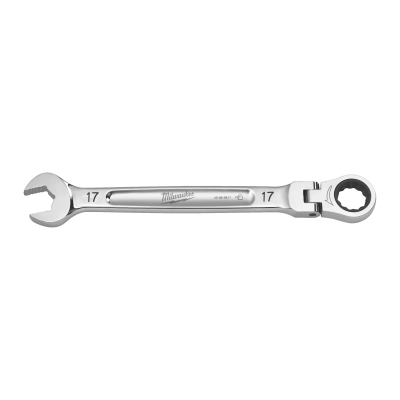 Klucz płasko - oczkowy MAXBITE z ruchomą główką grzechotki 17 mm - 1 szt. | 4932480190