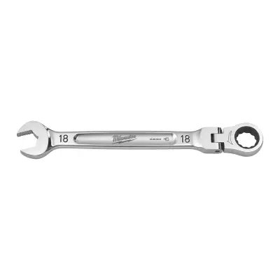 Klucz płasko - oczkowy MAXBITE z ruchomą główką grzechotki 18 mm - 1 szt. | 4932480191