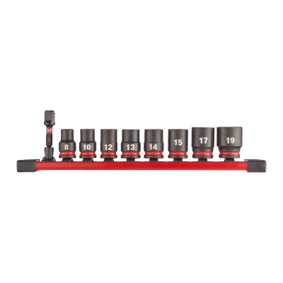 Zestaw nasadek udarowych Shockwave 3/8" Hex 9 szt. | 4932480454