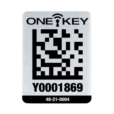 Etykieta z kodem QR do powierzchni metalowych AIDTLM, duża (25 szt.) | 4932480562