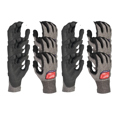 Rękawice odporne na przecięcia - poz. F - rozm XL/10 - 12 par | 4932492048