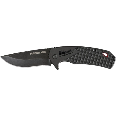 Nóż składany gładki Hardline 89 mm | 4932492453