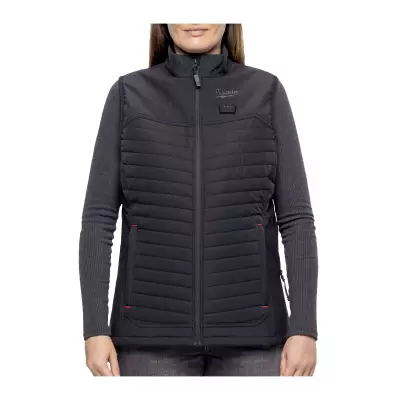 M12HPVLBL3-0(L) HEAT.VEST LADIES BLK XXX