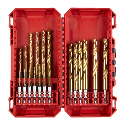 Wiertło udarowe do metalu SWave HSS - G Tin 19szt. - zestaw | 4932493866