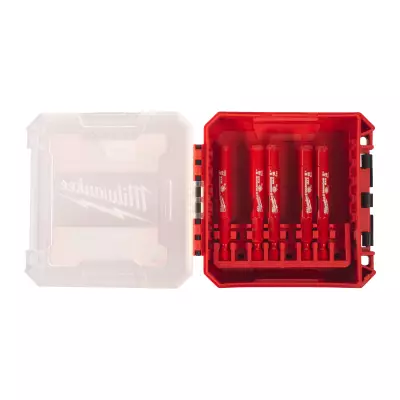 Zestaw wierteł diamentowych 1/4” do wiercenia na mokro / sucho 8 mm – 5 szt.