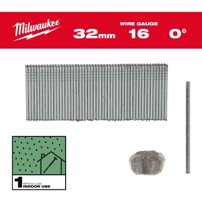 Sztyfty 16G/25 mm /0&#176; 5 tys.szt. - M18 FN16GS | 4932498312