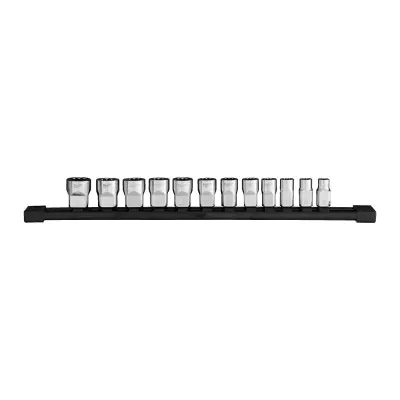 3/8" Zestaw nasadek 12-kątnych, metrycznych - 12szt
