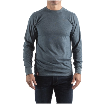 HTLSBLU - L T-shirt z długim rękawem - niebieski | 4932492995