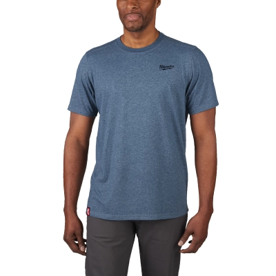 HTSSBLU - XXL T-shirt z krótkim rękawem - niebieski | 4932492977