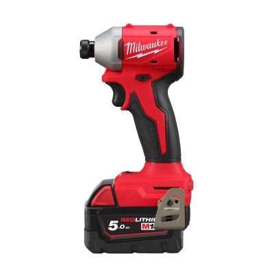 M18 Compact Brushless Impact Driver w/3 - speed version, w/2xM18B5, M12 - 18FC & pack in dynacase EU Kit version | 4933492843