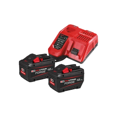 Zestaw 2 akumulatorów M18 12.0 Ah z ładowarką | 4933498610 M18 FORGENRG-122 Milwaukee