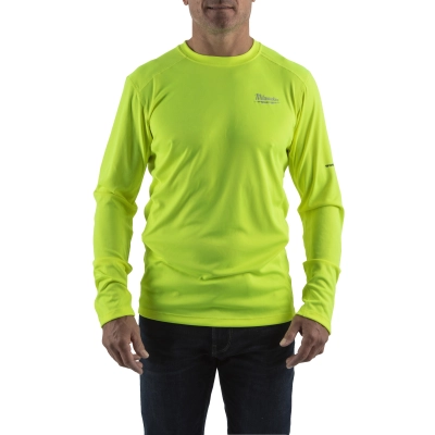 WWLSYL - XL Lekka koszulka robocza z długim rękawem - żółta | 4932493091