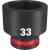 Nasadka udarowa krótka 1/2" 33mm | 4932500299