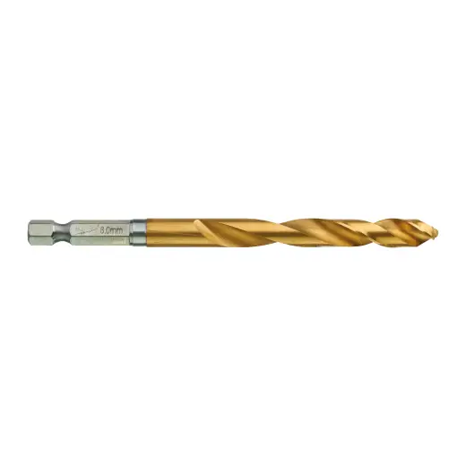 Wiertło udarowe do metalu SWave HSS - G Tin 8mm | 48894719