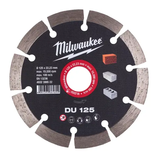 Tarcza diamentowa DU 125 x 22,2 mm | 4932399522