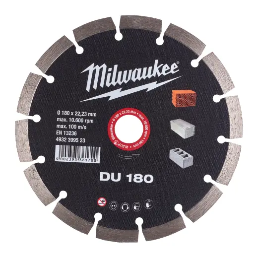 Tarcza diamentowa DU 180 x 22,2 mm | 4932399523