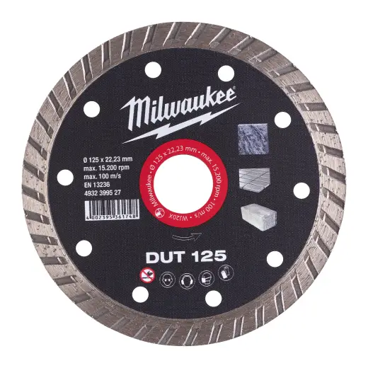 Tarcza diamentowa DUT 125 x 22,2 mm | 4932399527