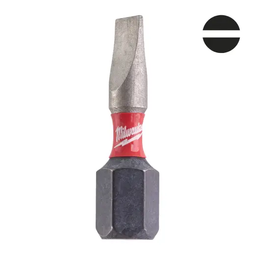 Bit udarowy Shockwave SL0,6x4,5 25mm - 2szt. | 4932430901