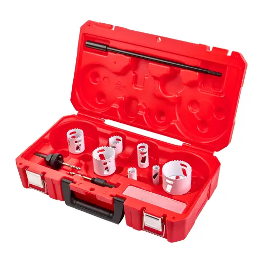 Zestaw otwornic do metalu  12szt. | 4932451730