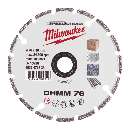 Tarcza diamentowa DHMM 76 mm | 4932471333