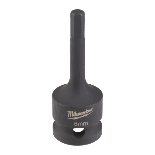 Nasadka udarowa HEX 1/2" z końcówką bita HEX6 | 4932478064